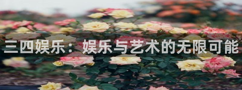 蓝图娱乐平台官方入口：三四娱乐：娱乐与艺术的无限可能